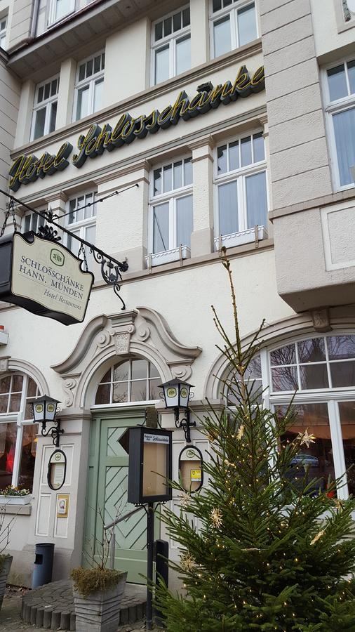Hotel Restaurant Schlosschaenke Hannoversch Münden Exterior foto